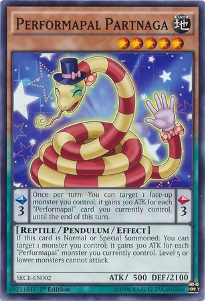 Performapal Partnaga (SECE-EN002) - Common