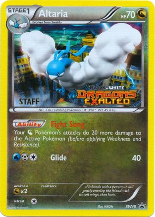 Altaria - BW48 (Prerelease) [Staff]  - Holofoil - Promo