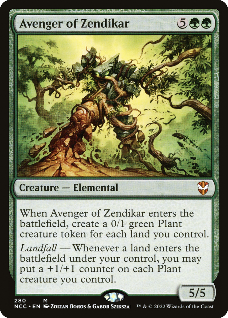 Vengeur de Zendikar [Commandant des rues de New Capenna] 