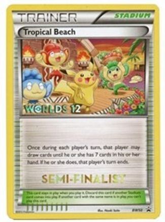 Tropical Beach (BW50) (demi-finaliste) [Noir et blanc : Black Star Promos] 