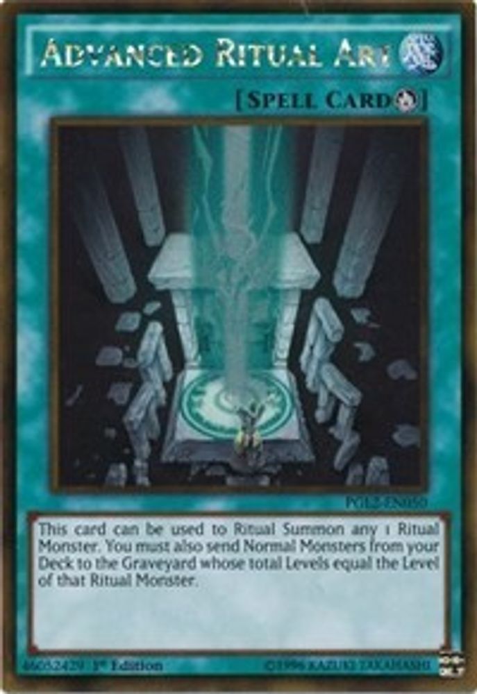 Art rituel avancé [PGL2-EN050] Or rare 