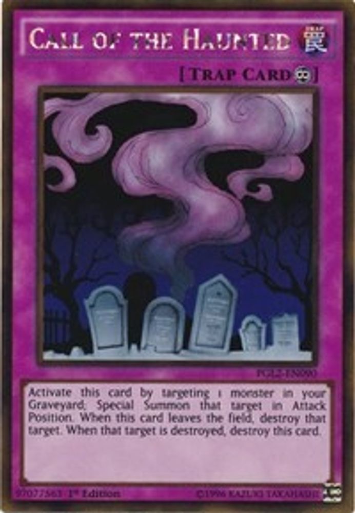 Call of the Haunted (PGL2-EN090) - Gold Rare