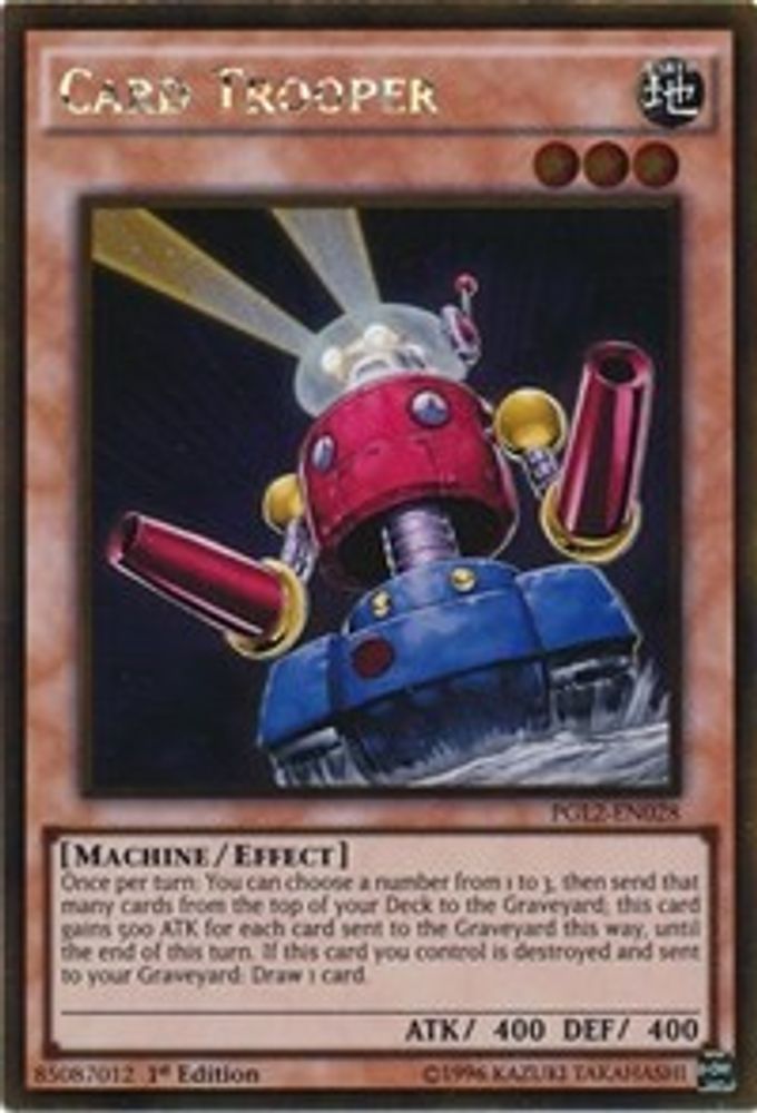 Card Trooper (PGL2-EN028) - Gold Rare