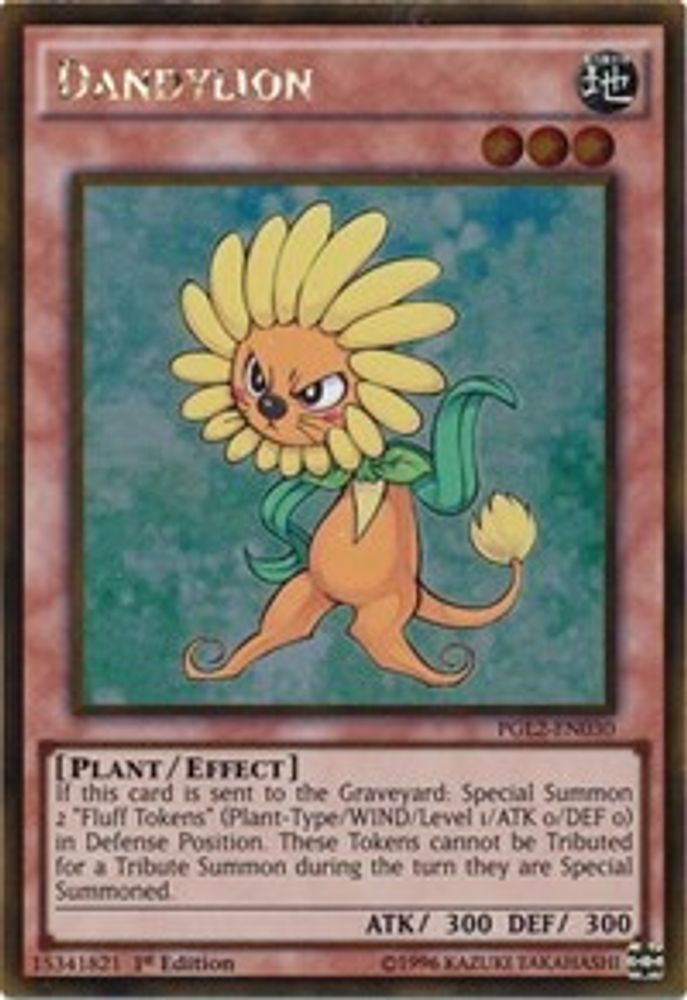Dandylion (PGL2-EN030) - Gold Rare