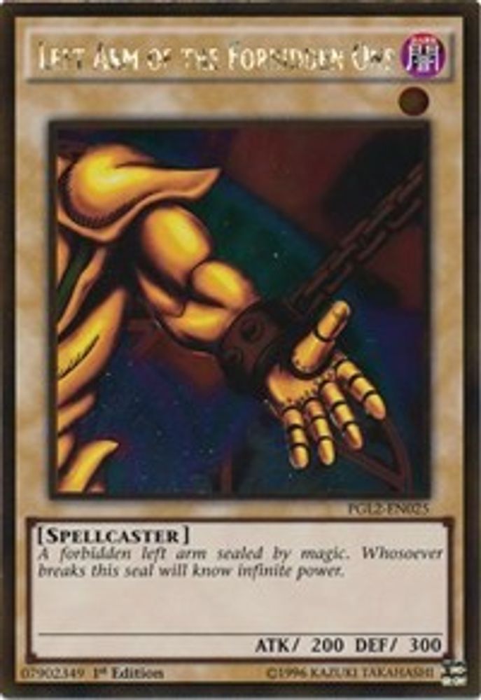 Left Arm of the Forbidden One (PGL2-EN025) - Gold Rare