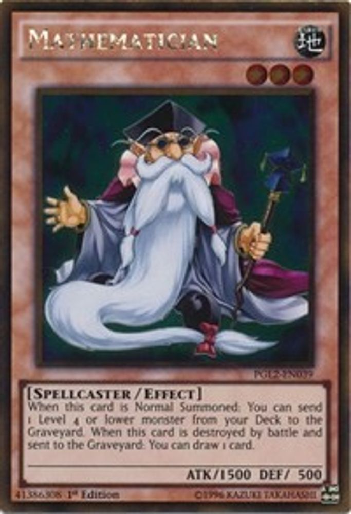 Mathematician (PGL2-EN039) - Gold Rare