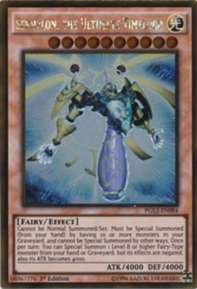 Sephylon, the Ultimate Timelord (PGL2-EN084) - Gold Rare
