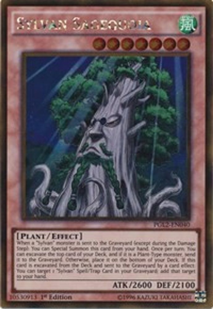 Sylvan Sagequoia (PGL2-EN040) - Gold Rare