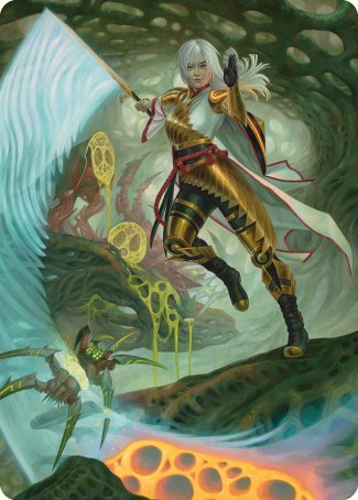 Carte d'art The Eternal Wanderer [Phyrexia : All Will Be One Art Series] 