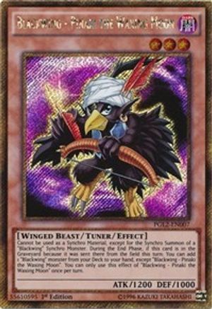 Blackwing - Pinaki the Waxing Moon [PGL2-EN007] Gold Secret Rare