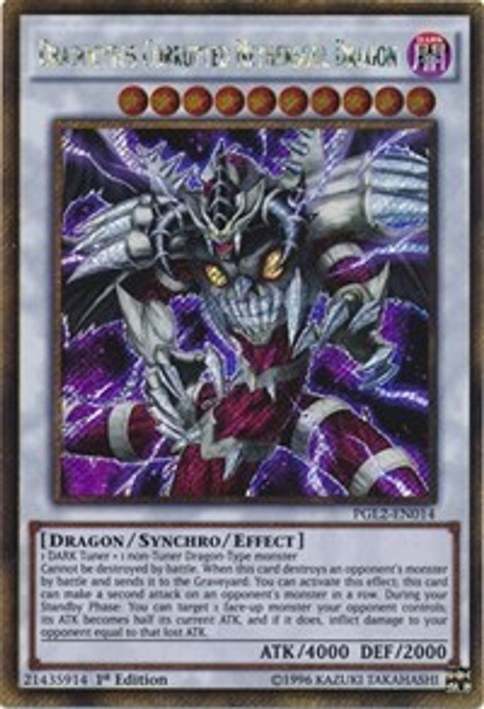 Dragocytos Corrupted Nethersoul Dragon (PGL2-EN014) - Gold Secret Rare