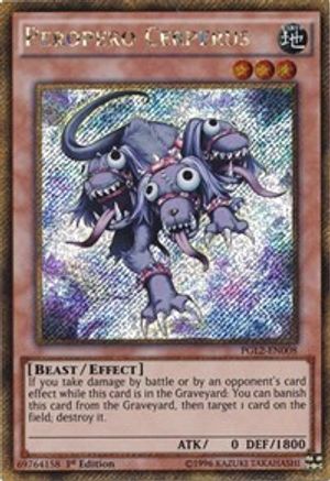 Peropero Cerperus [PGL2-EN008] Or Secret Rare 