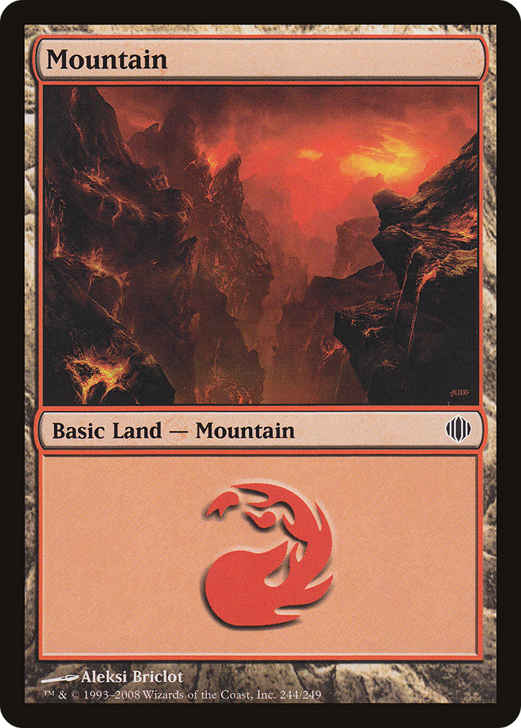 Mountain (244) (ALA-244) - Shards of Alara