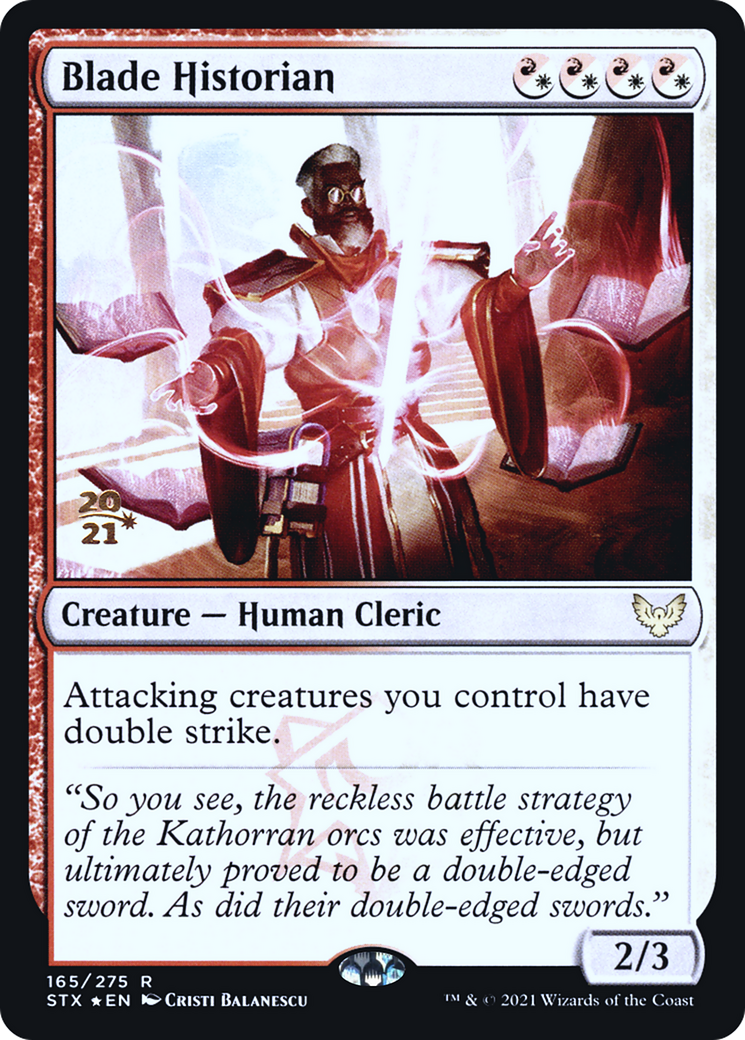 Blade Historian [Promotions avant-première de Strixhaven : School of Mages] 