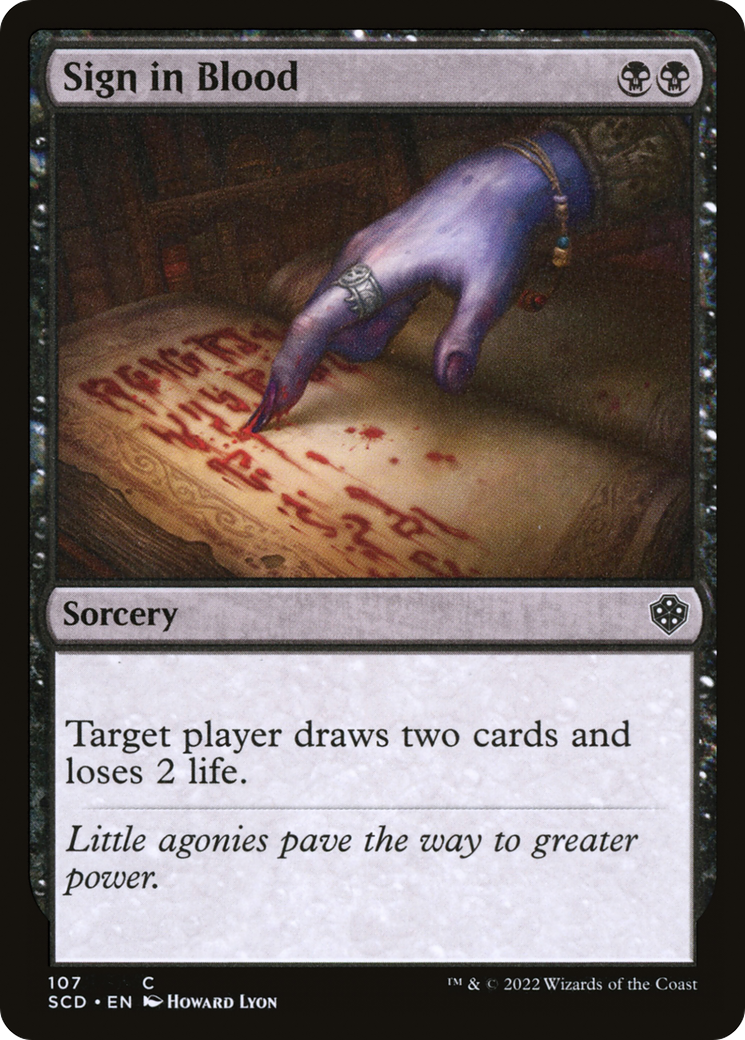 Sang [Starter Commander Decks] 