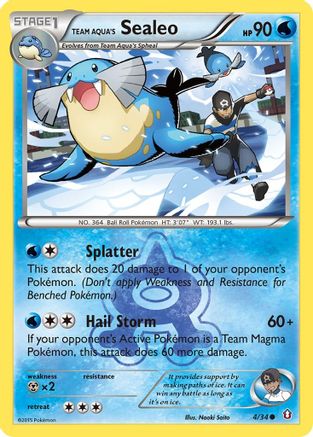 Team Aqua's Sealeo 004  - Common