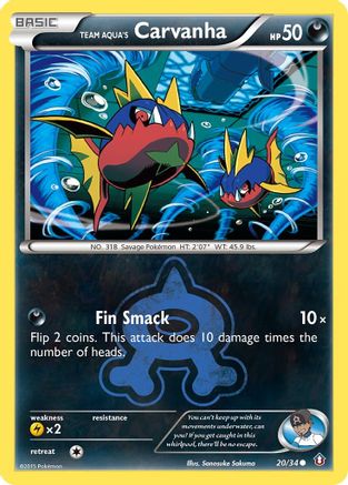Team Aqua's Carvanha 020  - Common