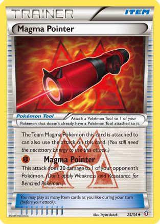 Magma Pointer 024  - Uncommon