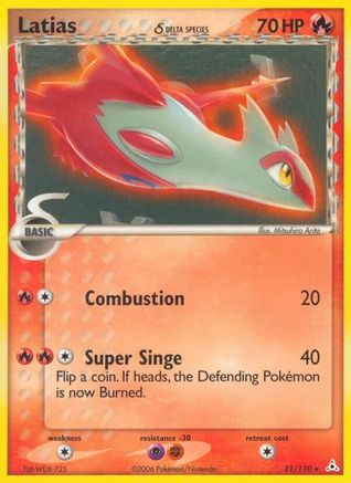 Latias - 21/110/110  - Holofoil - Holo Rare