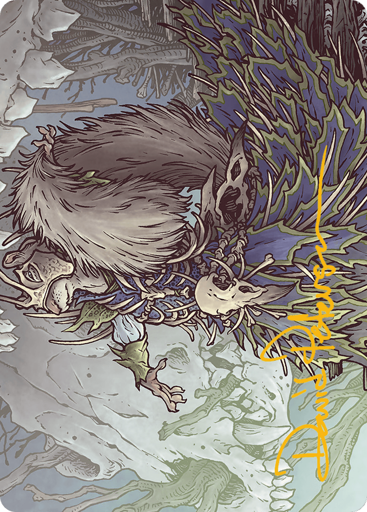 Camellia, the Seedmiser // Camellia, the Seedmiser (ABLB-047) - Bloomburrow Art Series (Borderless)