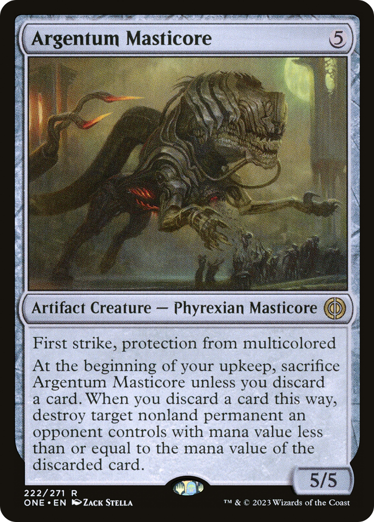 Argentum Masticore [Phyrexia : Tous seront un] 