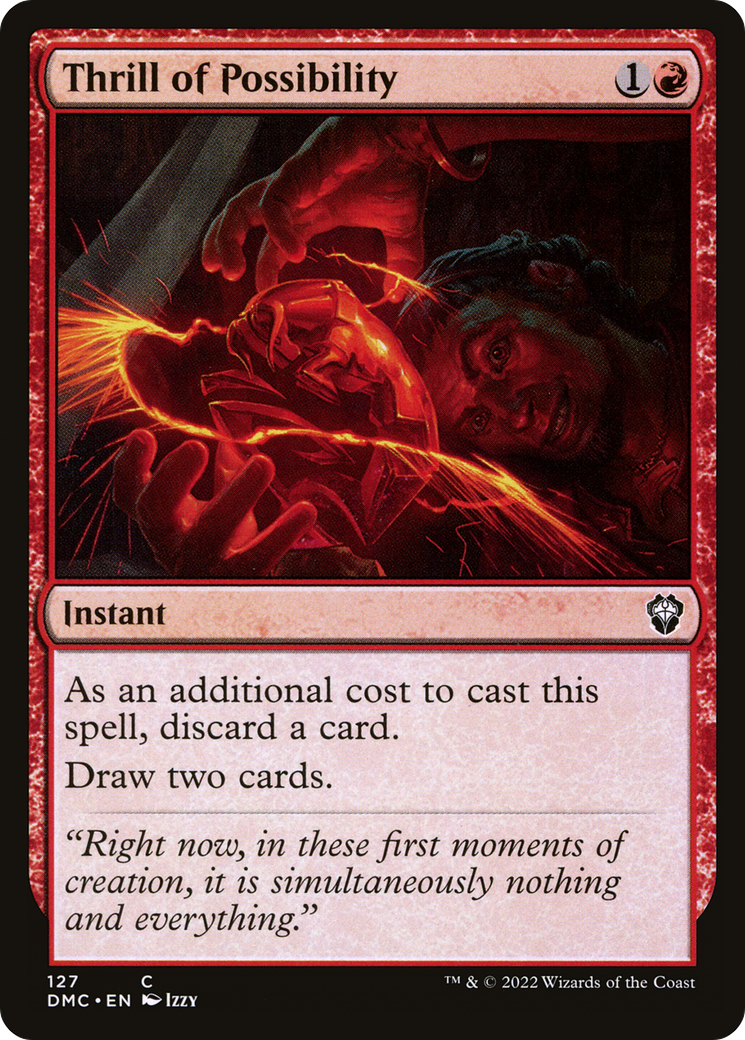 Frisson des possibilités [Dominaria United Commander] 