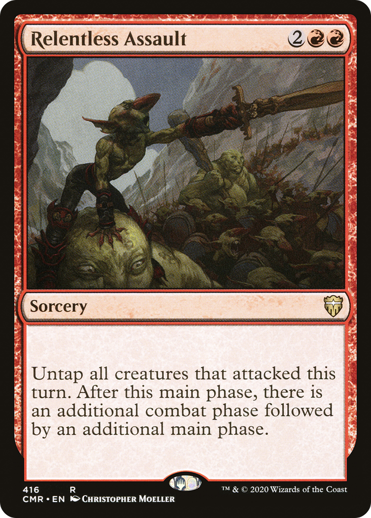 Assaut implacable [Commander Legends] 