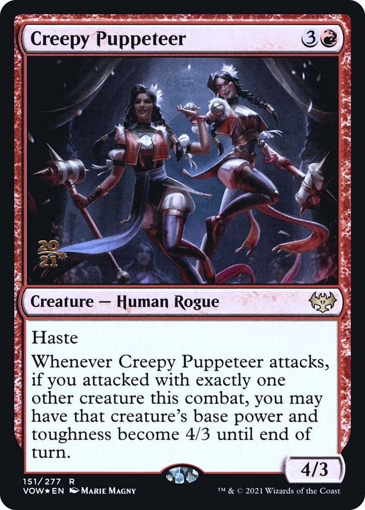 Creepy Puppeteer (PRE-151S) - Innistrad: Crimson Vow Promos Foil