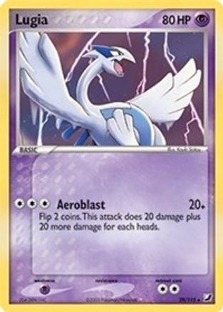 Lugia (29/115) (Deck thématique exclusif) [EX : Forces invisibles] 