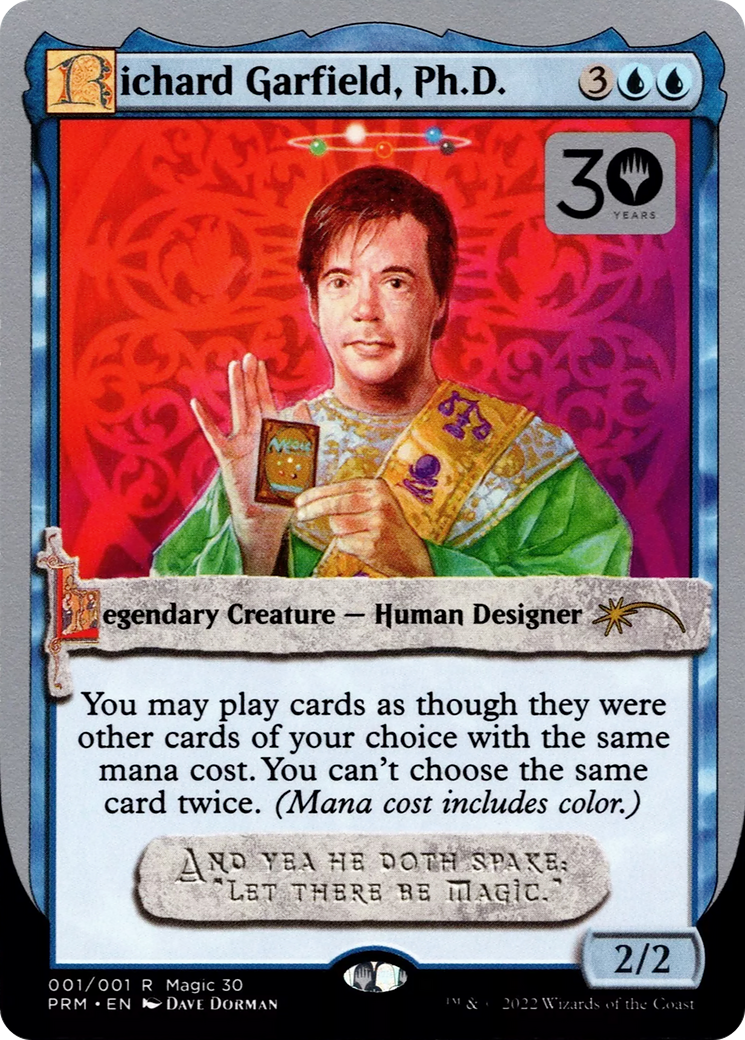 Richard Garfield, Ph.D. [Promotions du 30e anniversaire] 
