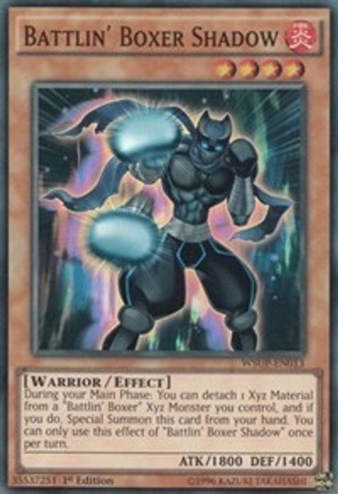 Battlin' Boxer Shadow (WSUP-EN013) - Super Rare