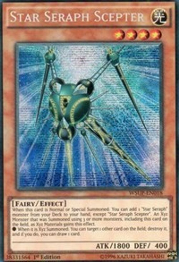 Star Seraph Scepter (WSUP-EN018) - Prismatic Secret Rare