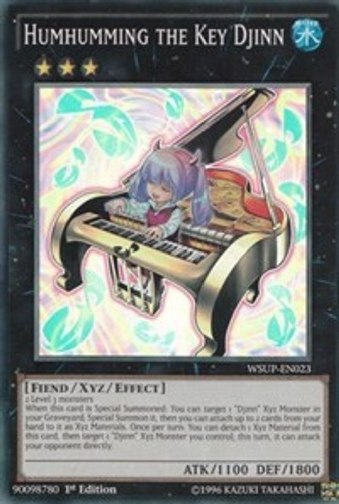 Humhumming the Key Djinn (WSUP-EN023) - Super Rare