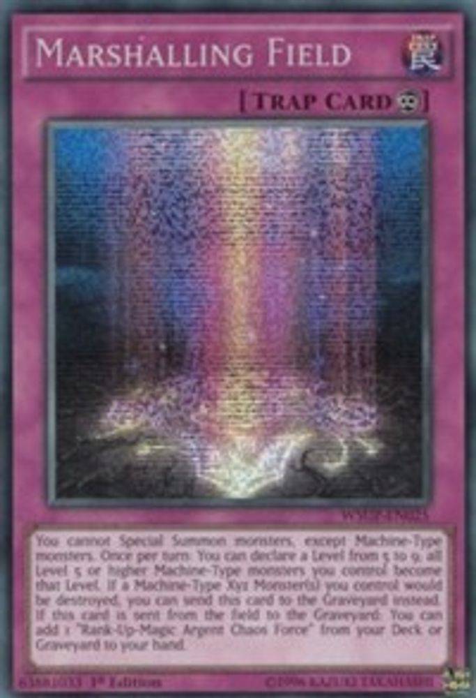 Marshalling Field (WSUP-EN025) - Prismatic Secret Rare