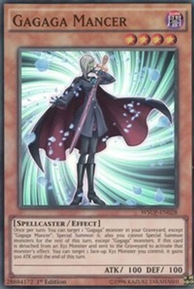 Gagaga Mancer (WSUP-EN028) - Super Rare