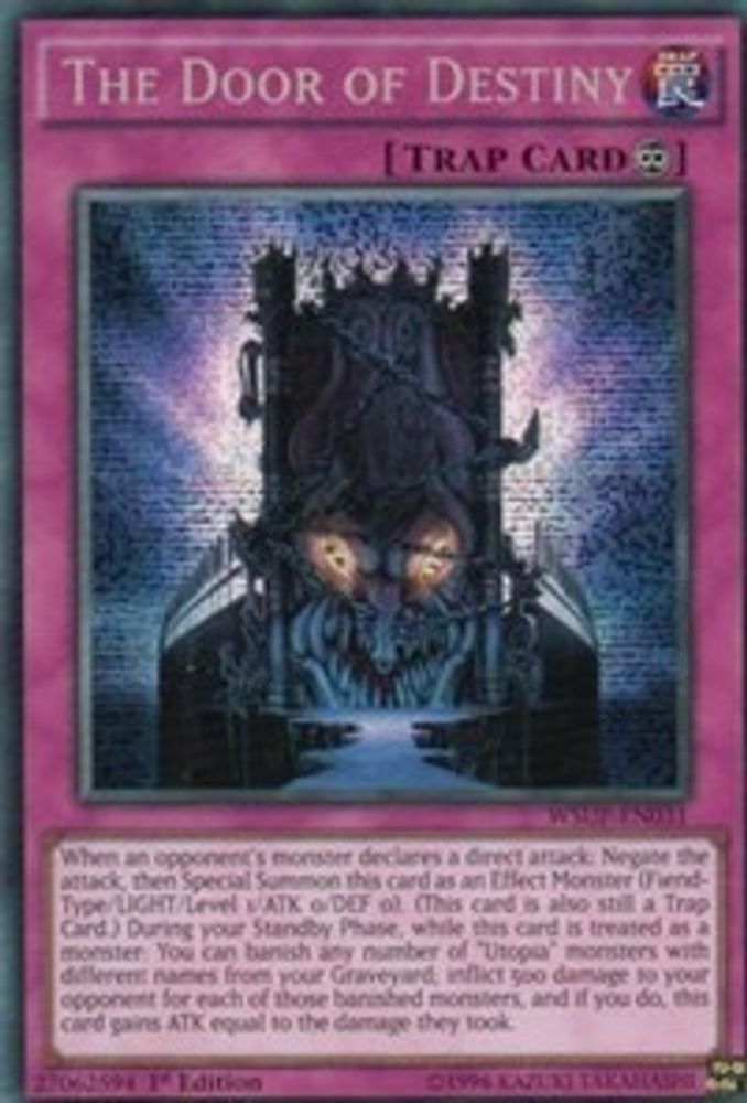 The Door of Destiny (WSUP-EN031) - Prismatic Secret Rare
