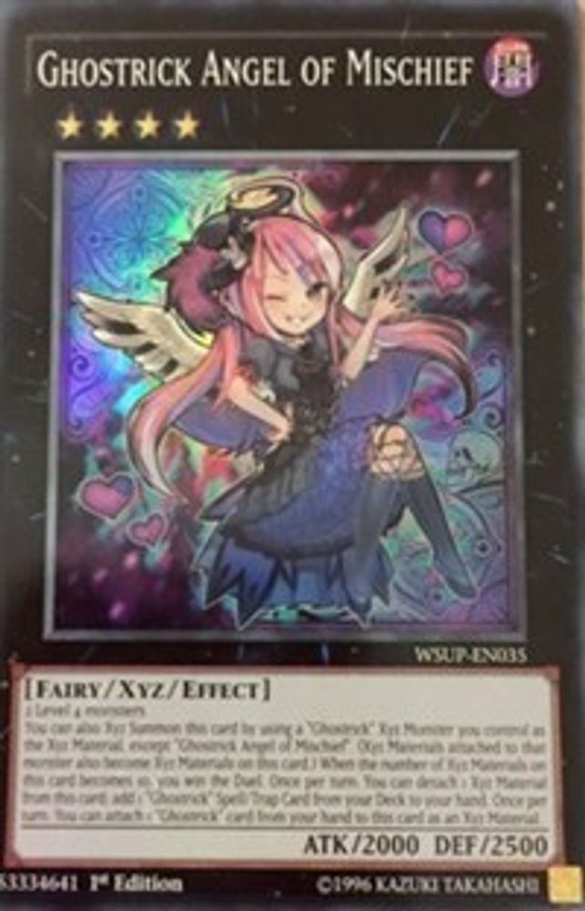 Ghostrick Angel of MIschief (WSUP-EN035) - Super Rare