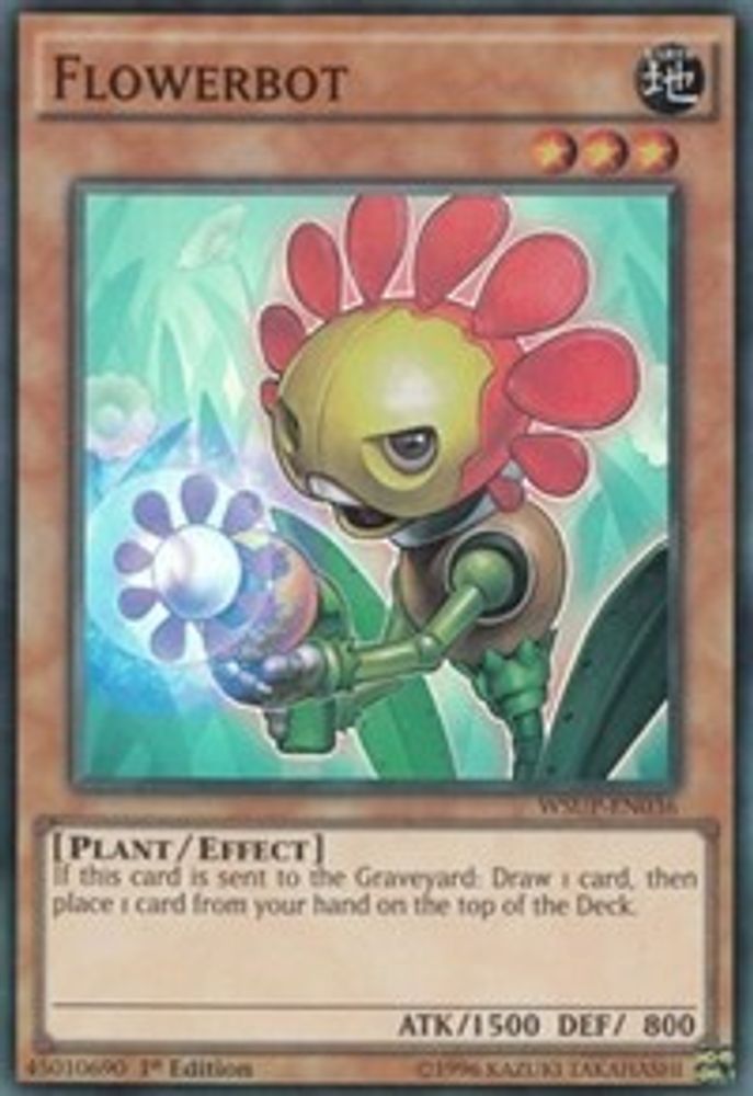 Flowerbot [WSUP-EN036] Super Rare 