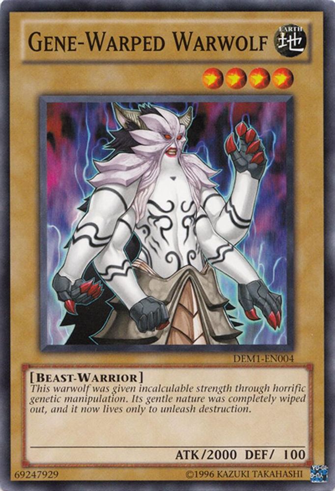 Gene-Warped Warwolf (DEM1-EN004) - Common