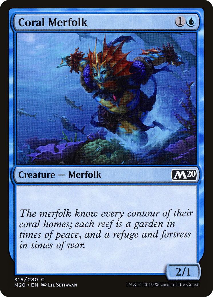 Corail Merfolk [Édition de base 2020] 