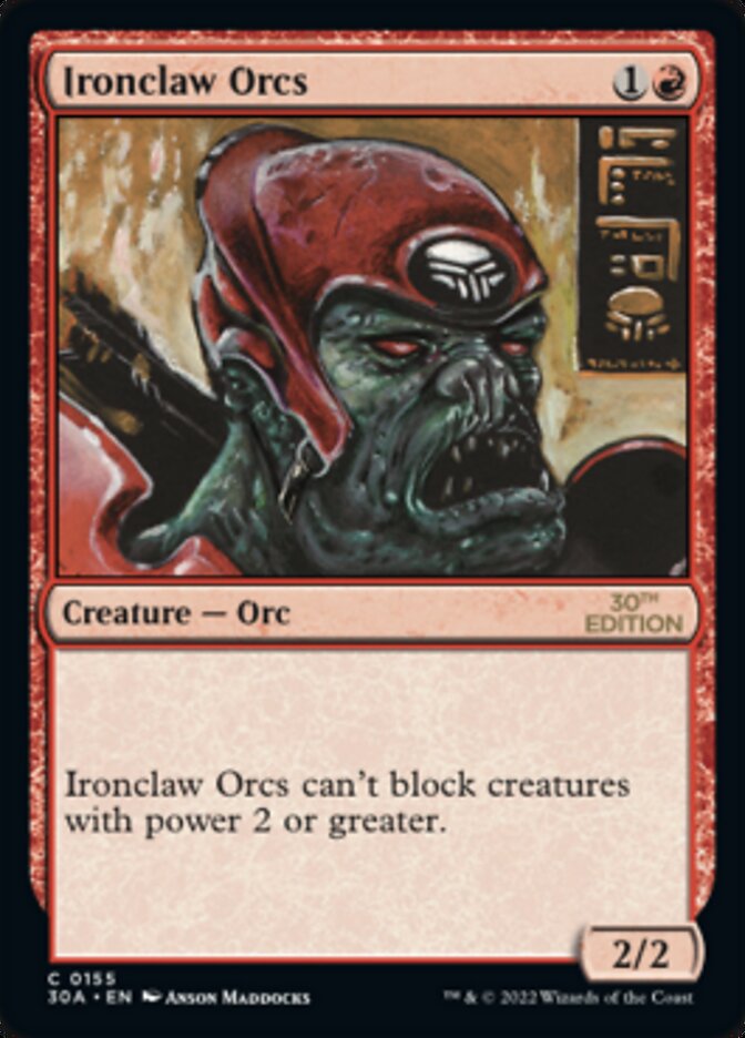 Ironclaw Orcs [Édition 30e anniversaire] 