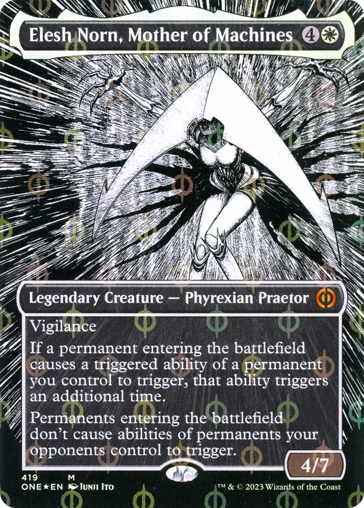 Elesh Norn, Mère des Machines (Feuille Step-and-Compleat Manga sans frontières) [Phyrexia : All Will Be One] 