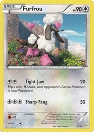 Furfrou (#20 - Noivern)  - Common