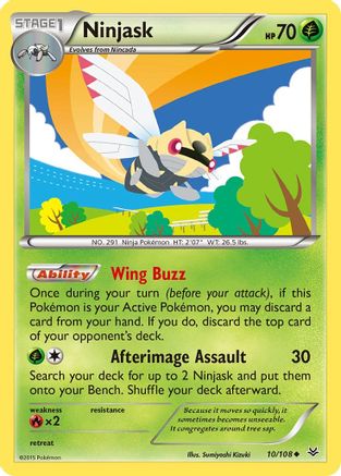 Ninjask 010  - Uncommon