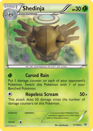 Shedinja 011  - Rare