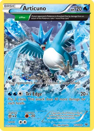 Articuno (17 Delta) (17 Delta) 017  - Rare