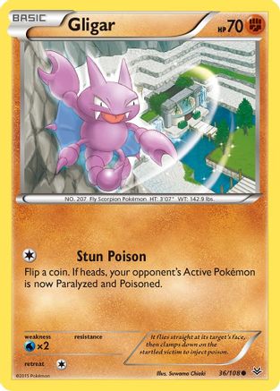 Gligar 036/108  - Common