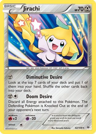 Jirachi 042  - Holofoil - Holo Rare