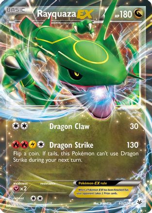 Rayquaza EX (60/108) [XY : Ciel rugissant] 