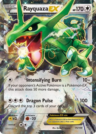 Rayquaza EX (75) (75) 075  - Holofoil - Ultra Rare